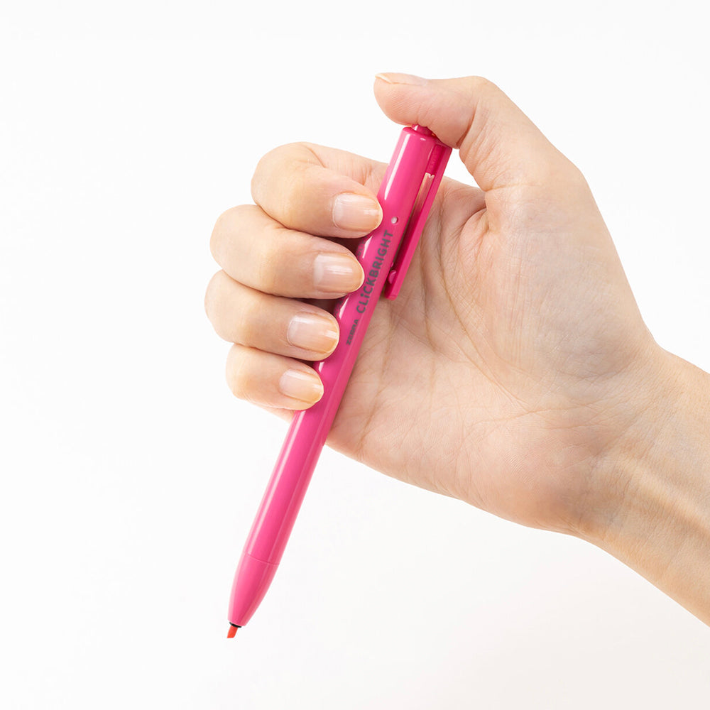 P-263 | ZEBRA CLiCKBRIGHT 螢光筆 2mm (6色組)