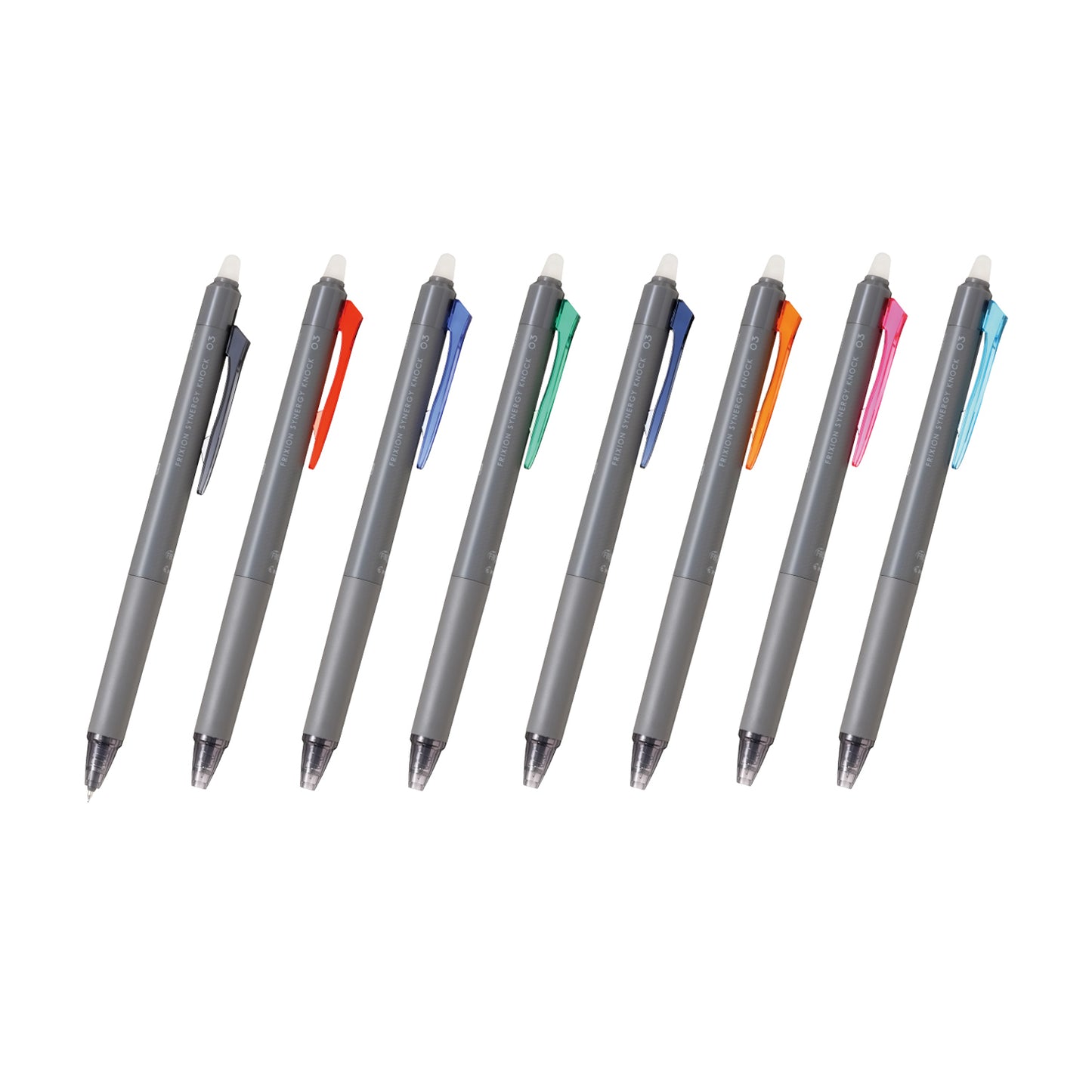 P-306A | PILOT Frixion SYNERGY KNOCK 0.3mm (8色組)