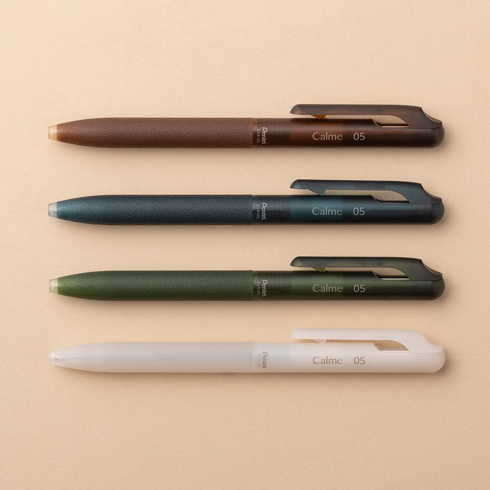 P-317 | PENTEL Calme Relaxed Frost Series 原子筆 0.5mm (限定版)