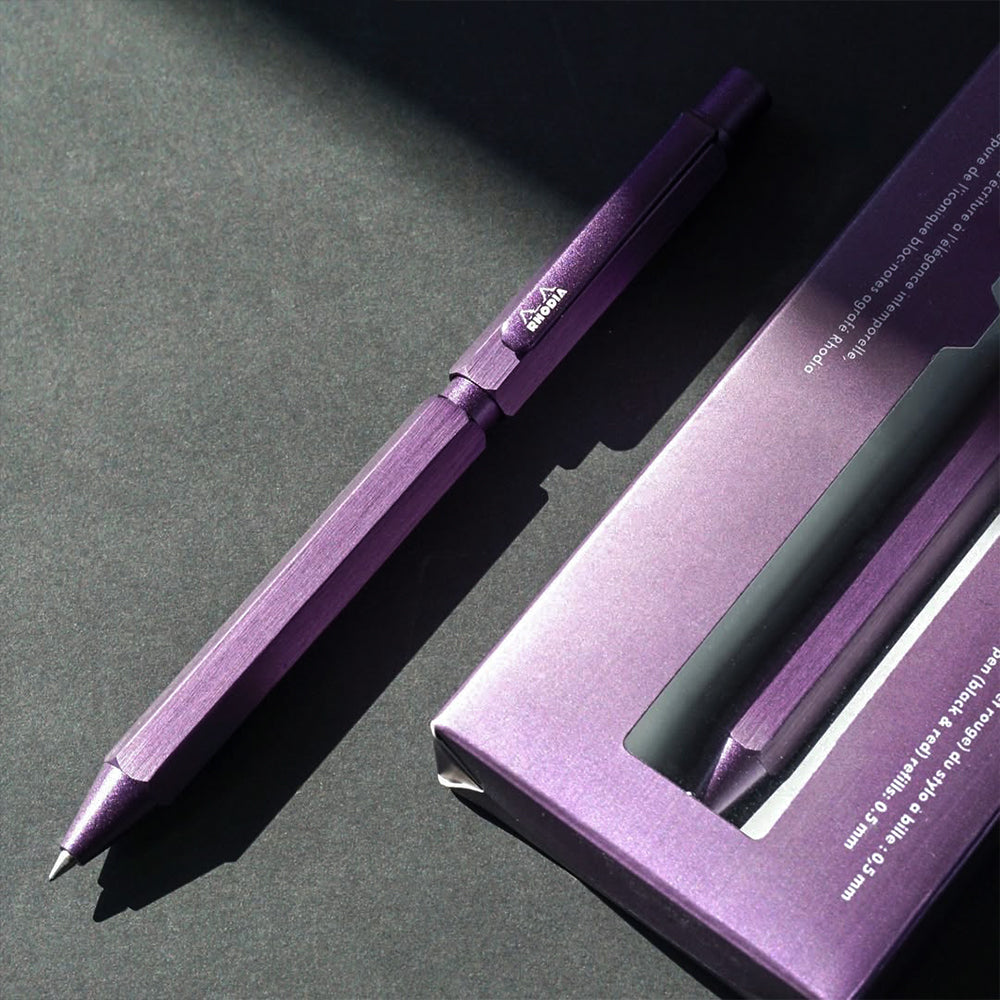 P-409 | RHODIA ScRipt MULTI PEN 3in1 限定版 (茄紫色)