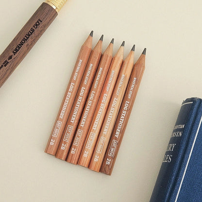 P-428 | NAMIB DESIGN STUDIO LOG STATIONERY 迷你鉛筆組 (2B)
