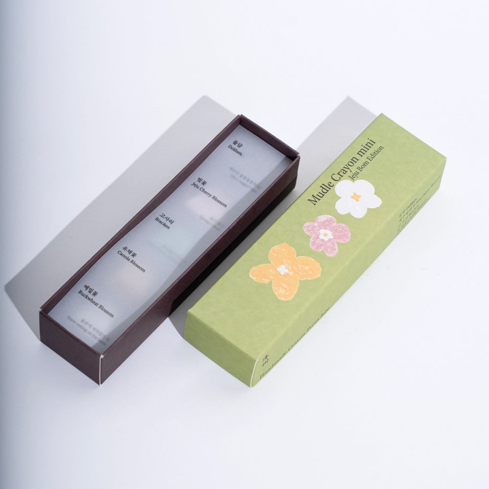 P-449 | ODUJEJ Mudle Crayon mini 蠟筆 濟州春天版