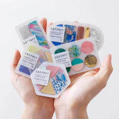 S-127 | HITOTOKI COFFRET Triangle 薄膜貼紙 (綠色)