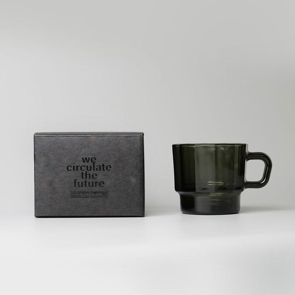 S-153 | HMM W Glass 手工玻璃杯 300ml (黑綠限定)