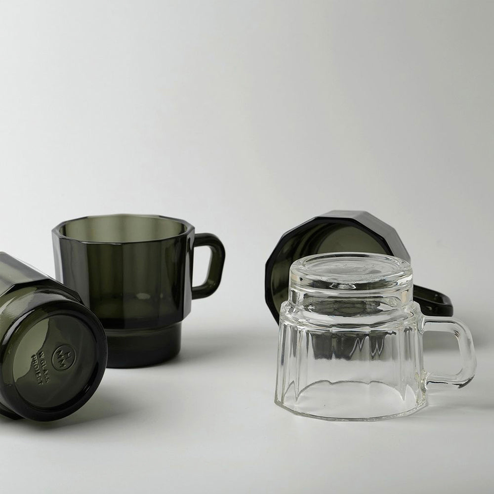 S-153 | HMM W Glass 手工玻璃杯 300ml (黑綠限定)