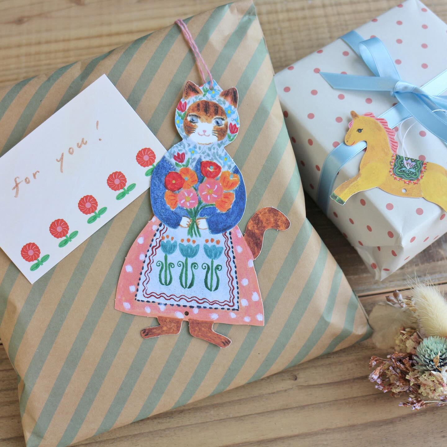 S-214 | 表現社 x 布川愛子 掛飾心意卡 (florist)