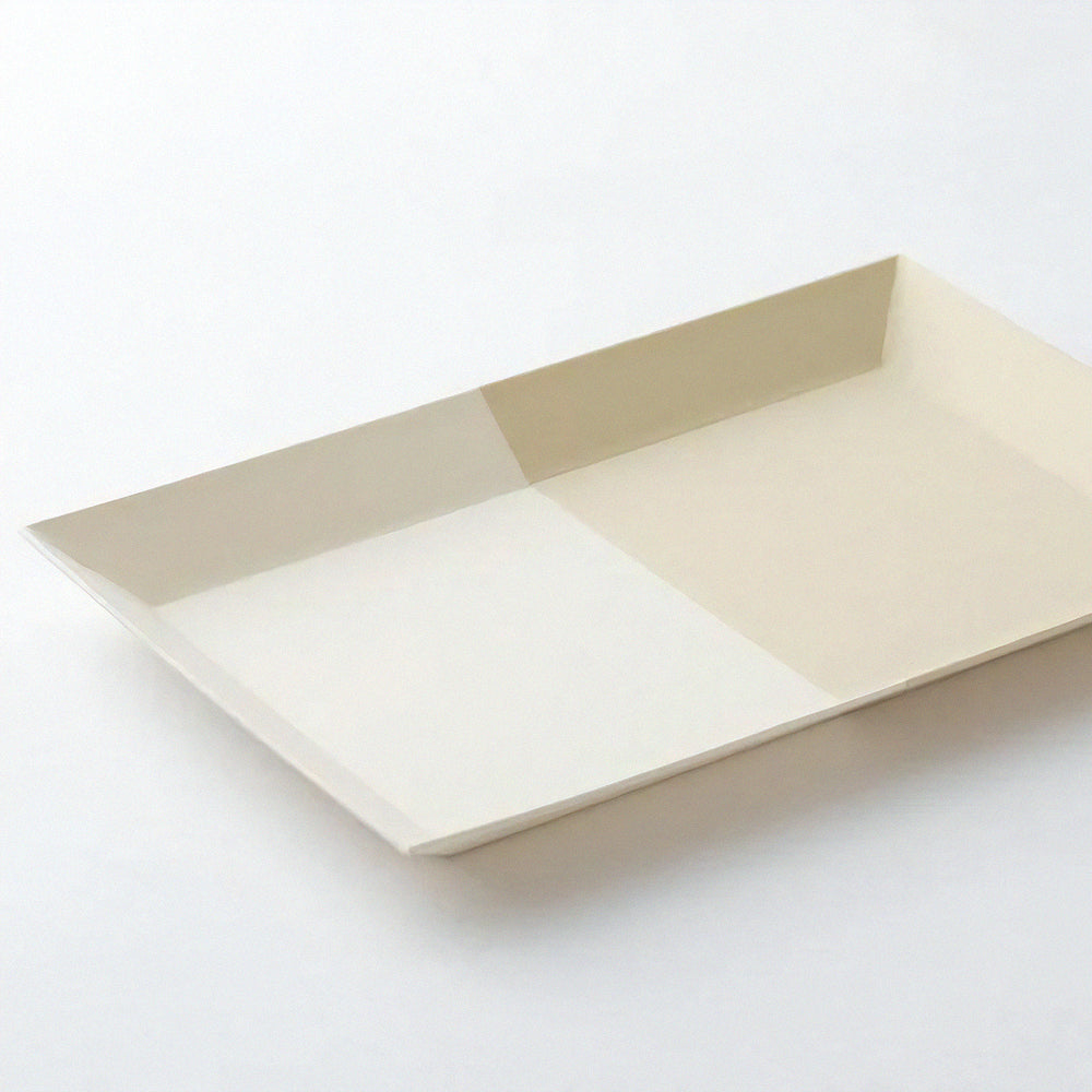 S-245 | 大成紙器製作所 TWO TRAY 紙托盤 (駝色 / 靛藍)