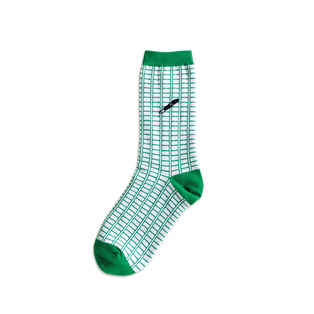 S-313 | GREEN FLASH garapago socks (原稿紙)
