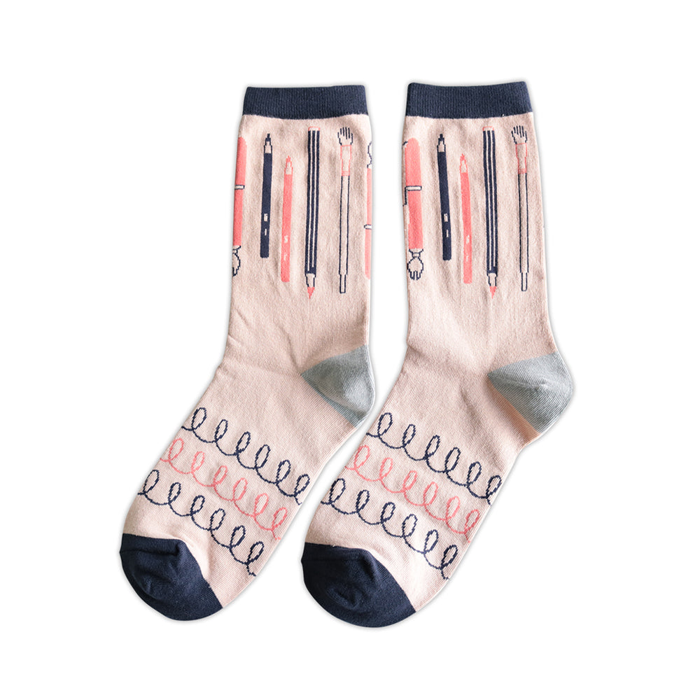 S-315 | GREEN FLASH garapago socks (書寫文具)