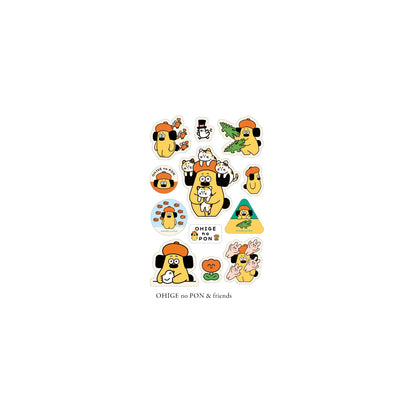 S-338 | SANBY MULTI-STICKER 多功能貼紙 (OHIGE no PON)