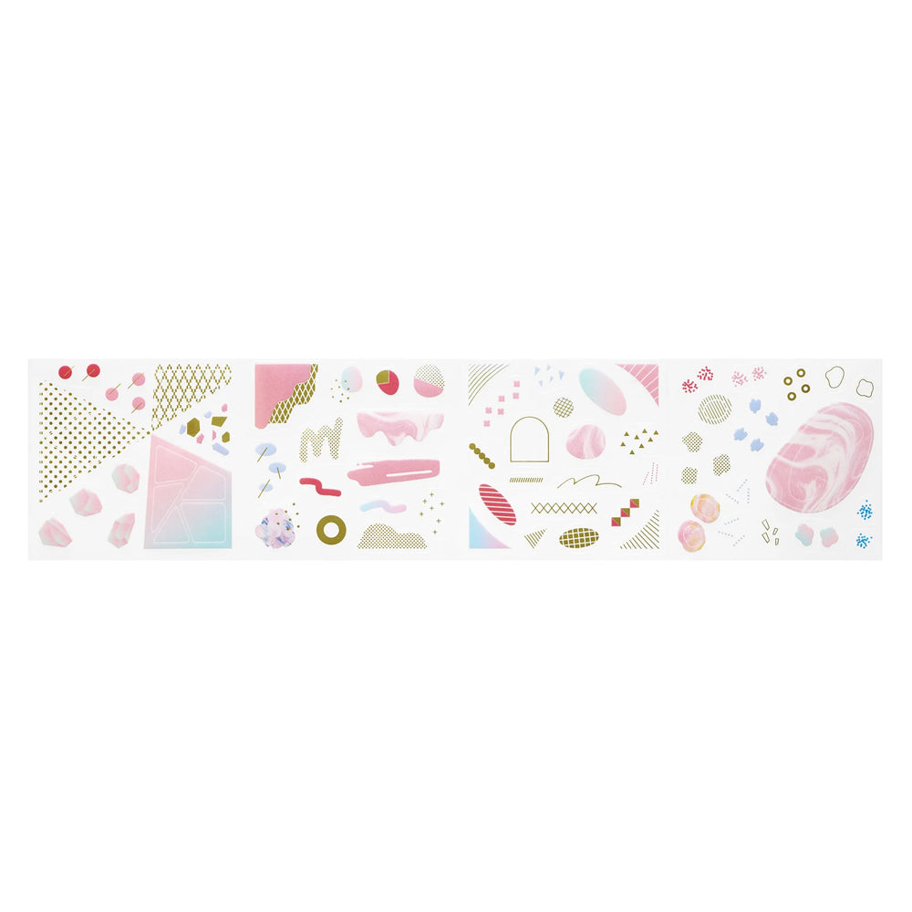 S-486 | HITOTOKI COFFRET Roll 捲裝貼紙 (淡紫)