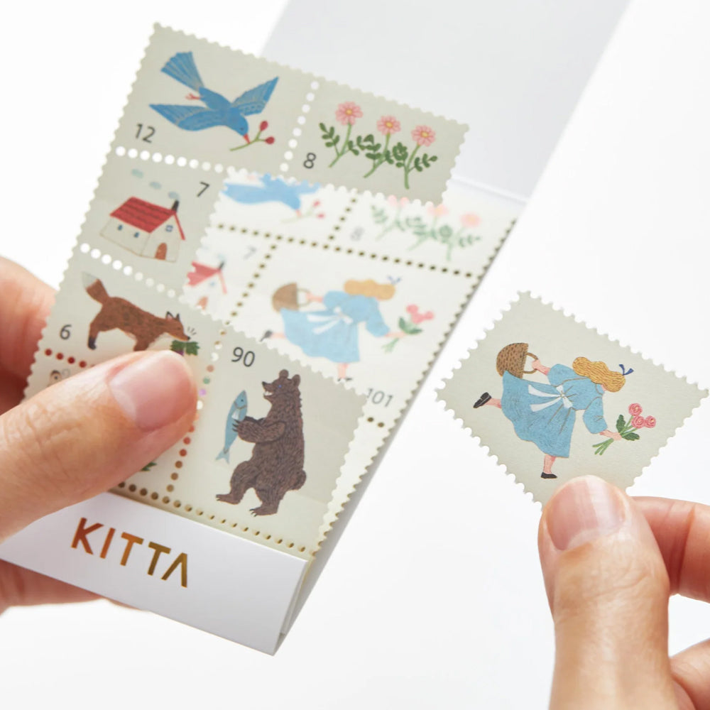 S-489 | KITTA SPECIAL 隨身手帳貼 (清晨森林)
