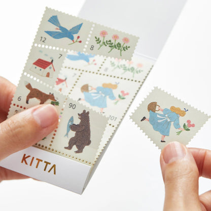 S-489 | KITTA SPECIAL 隨身手帳貼 (清晨森林)