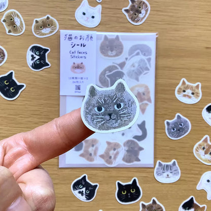 S-534 | 4legs 片狀貼紙 (貓之顏)