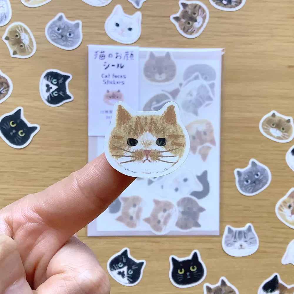 S-534 | 4legs 片狀貼紙 (貓之顏)