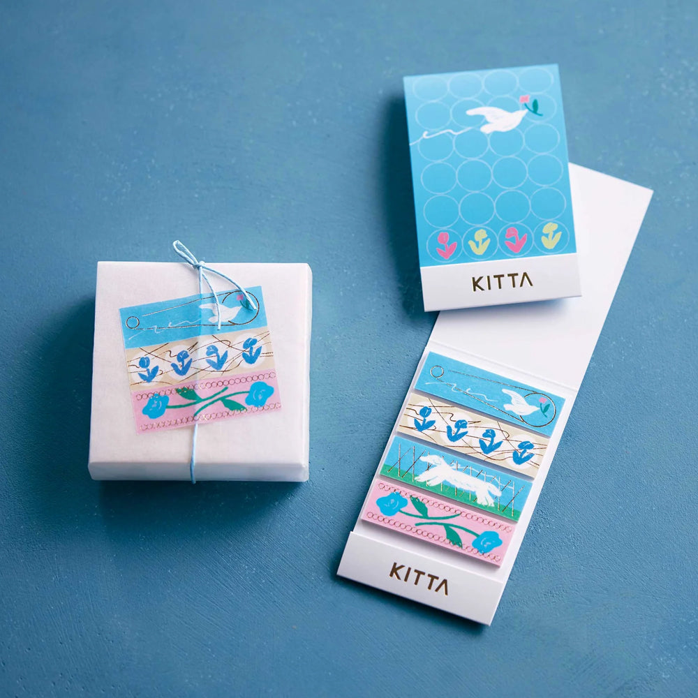 S-560 | KITTA 隨身手帳貼 (華爾茲．金箔)