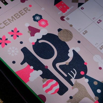S-605 | PAPERMOMENTS 2027 Calendar: Live with Numbers 月曆