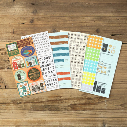 S-616 | TRAVELER'S COMPANY TRAVELER'S notebook 限定裝飾貼紙 2027
