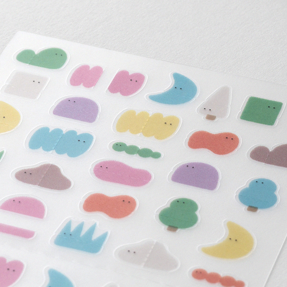 S-621 | MIDORI Sticker Collection 手帳專用貼紙 (夾字框)