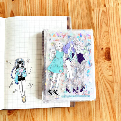 S-624 | Komamono Lab 透明捲裝貼紙 (Shiba Risako)