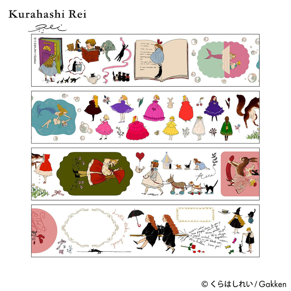 S-626 | Komamono Lab 透明捲裝貼紙 (倉橋伶衣)