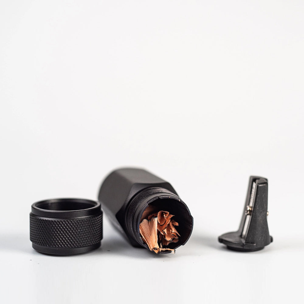 T-276 | BLACKWING One Step Long Point 鉛筆刨 (黑色)