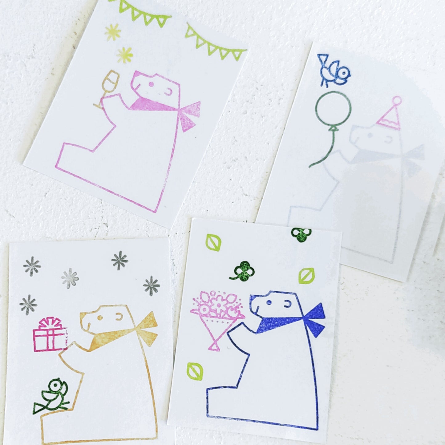 T-282A | stamp be mine OSAKA Ka-Sa-Ne STAMP CREATORS 印章組 (サタケシュンスケ)