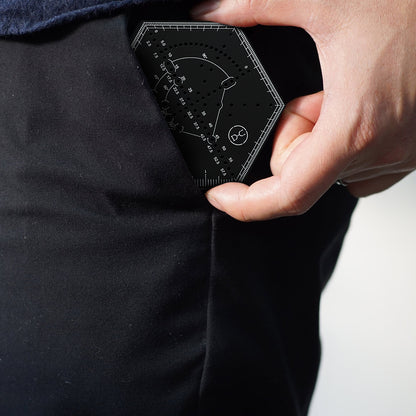 T-336 | YUAN DESIGN STUDIO Hexagonal Ruler (多邊形尺)