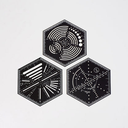 T-335 | YUAN DESIGN STUDIO Hexagonal Ruler  (點尺)
