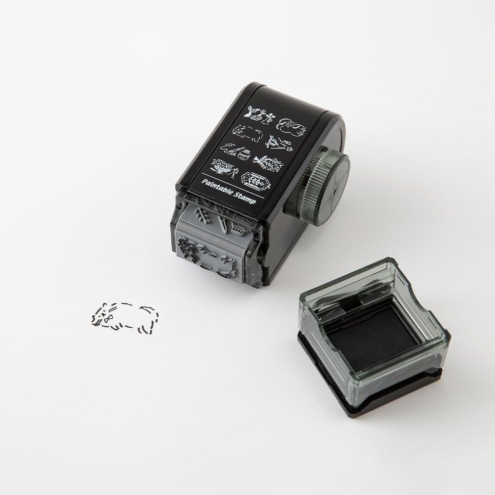 T-444 | MIDORI Paintable Stamp Dial 回轉印 (法式古典)