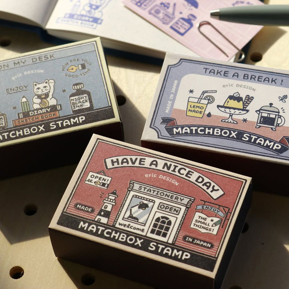 T-505 | SANBY x eric MATCHBOX STAMP 印章 (HAVE A NICE DAY)