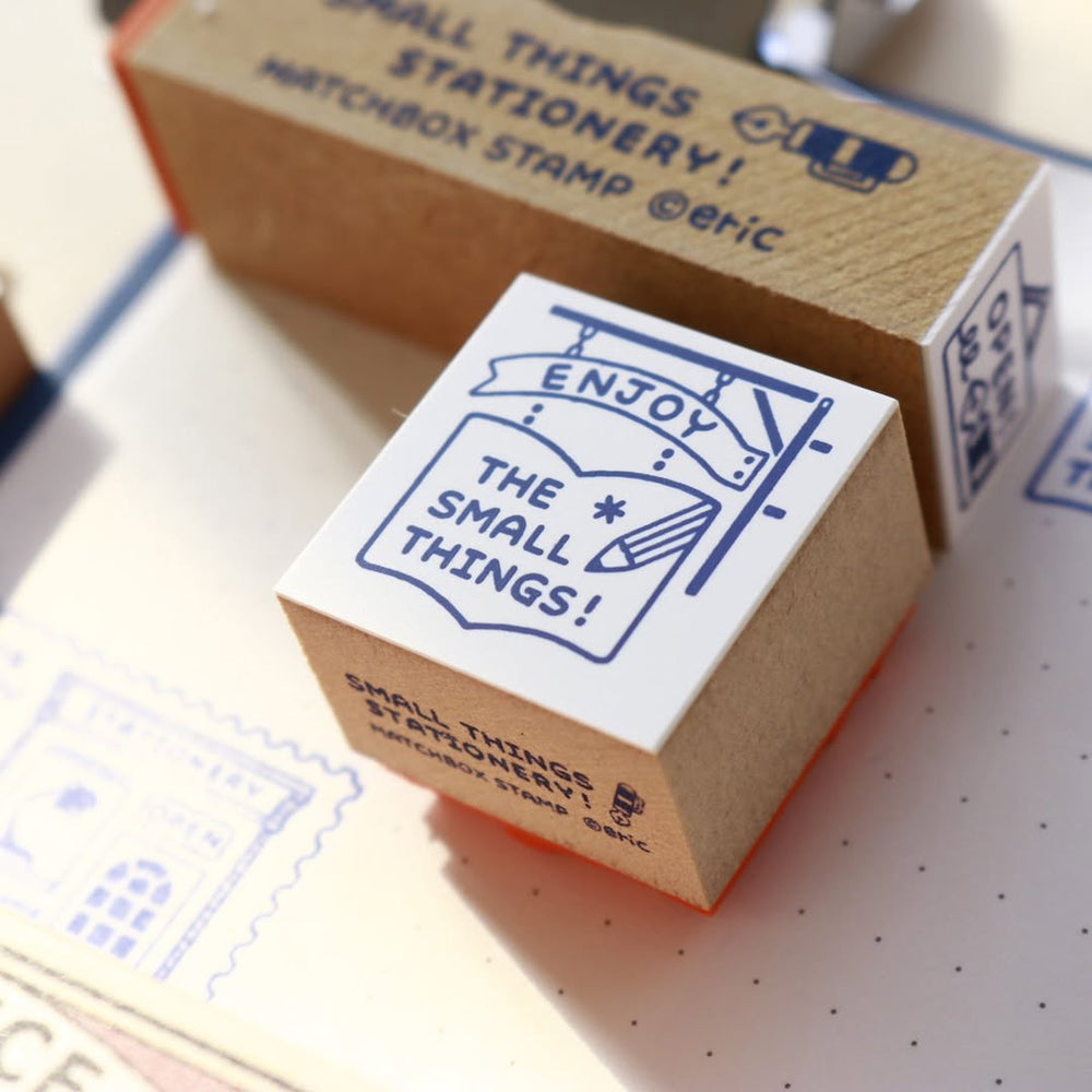 T-505 | SANBY x eric MATCHBOX STAMP 印章 (HAVE A NICE DAY)