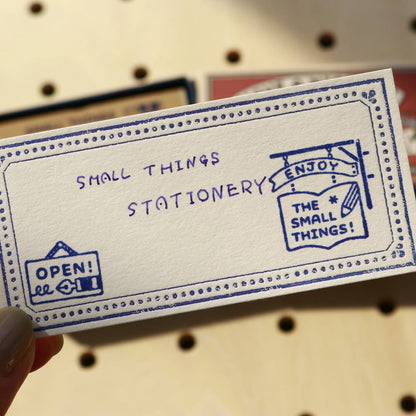 T-505 | SANBY x eric MATCHBOX STAMP 印章 (HAVE A NICE DAY)