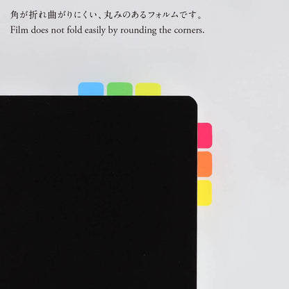 T-557 | STALOGY Short Sticky Notes 標籤貼 (沉色)