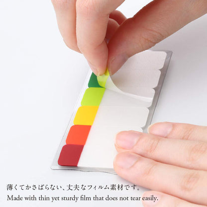 T-557 | STALOGY Short Sticky Notes 標籤貼 (沉色)