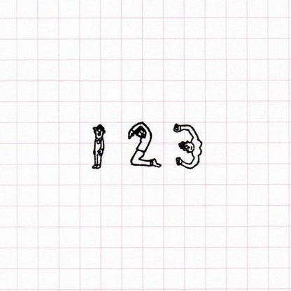 T-572 | 36 SUBLO x Hoshino Shiho 迷你數字印章套裝
