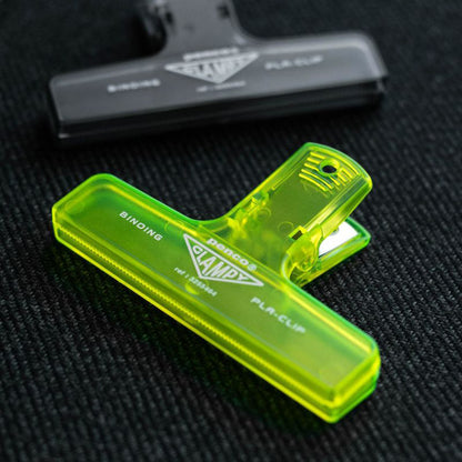 T-590 | HIGHTIDE penco CLAMPY 透明塑膠夾子 (黑色)