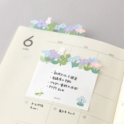 T-611 | MIDORI 通花便利貼 (花園/森林)