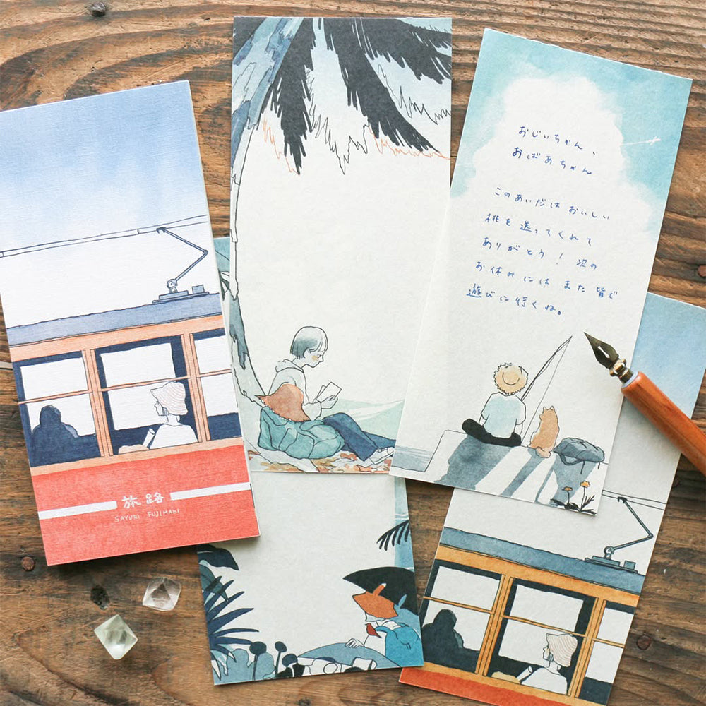 T-631 | 表現社 x 藤巻佐有梨 一筆盞 (旅路)