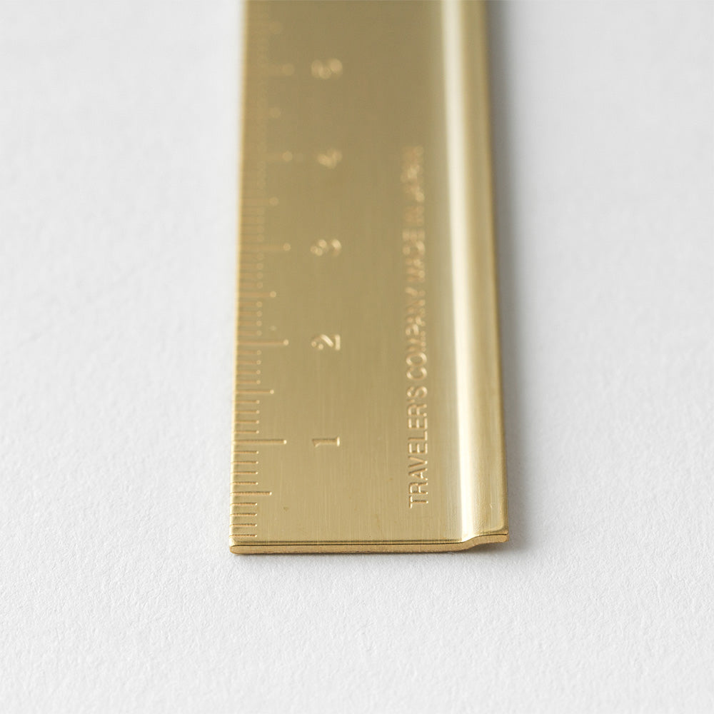T-784 | TRAVELER'S COMPANY BRASS PRODUCTS 黃銅直尺