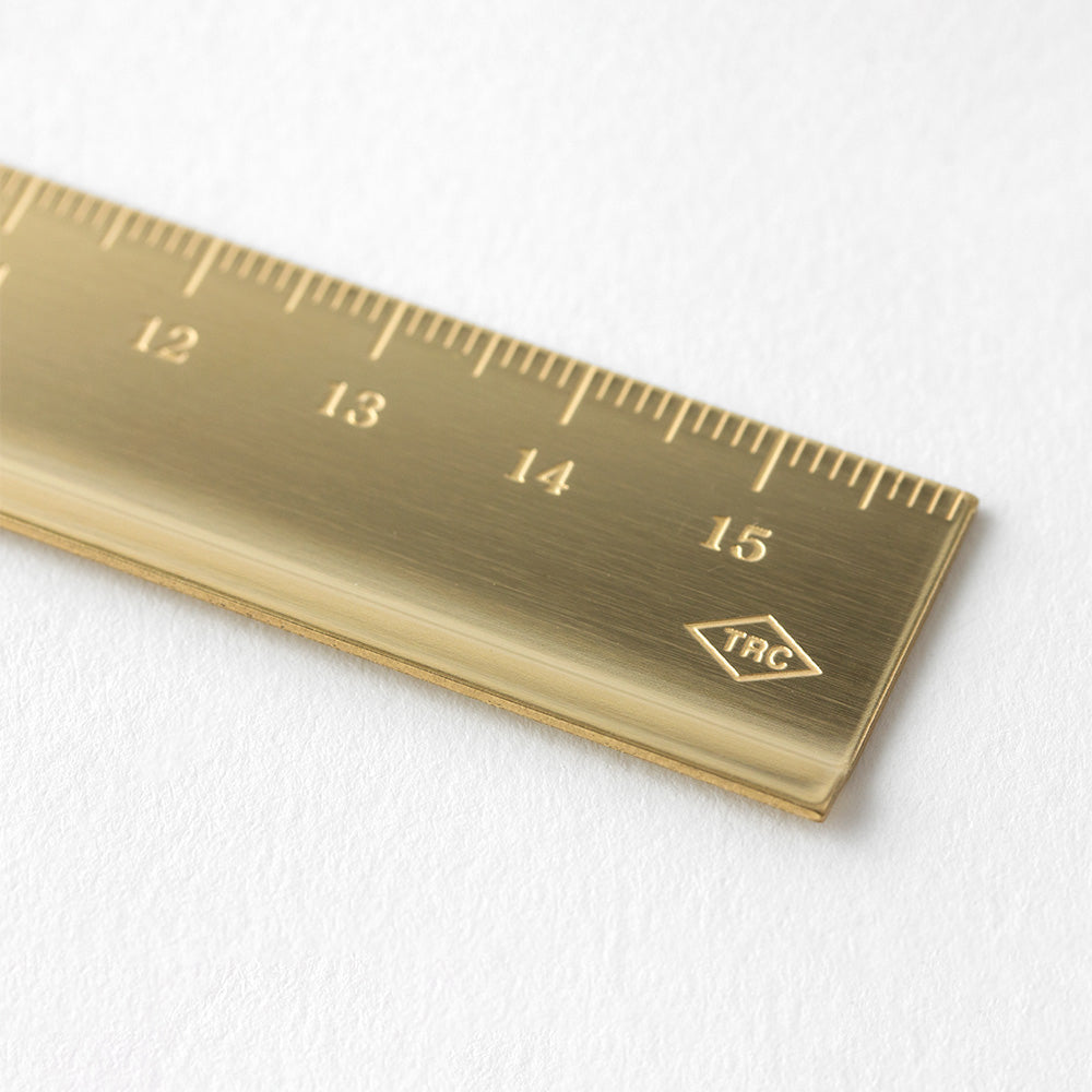 T-784 | TRAVELER'S COMPANY BRASS PRODUCTS 黃銅直尺