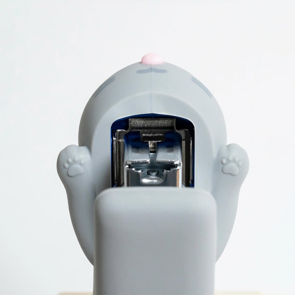 T-799 | MAX HD-10NX 貓咪系列 限量版矽膠釘書機 (黑貓)