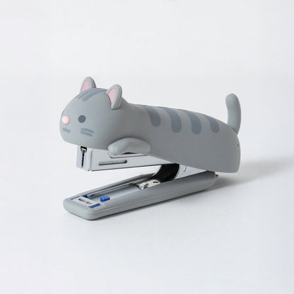 T-800 | MAX HD-10NX 貓咪系列 限量版矽膠釘書機 (虎斑貓)