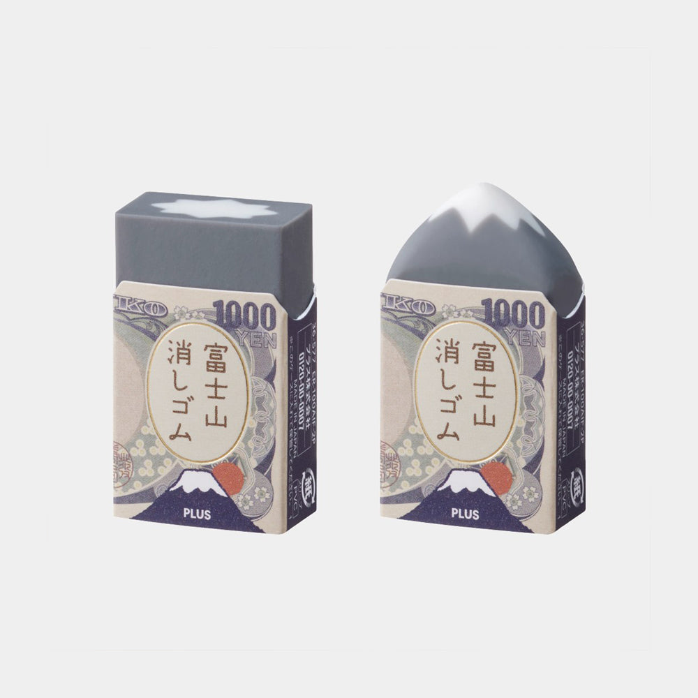 T-824 | PLUS 富士山擦膠 富士山紙鈔限定版