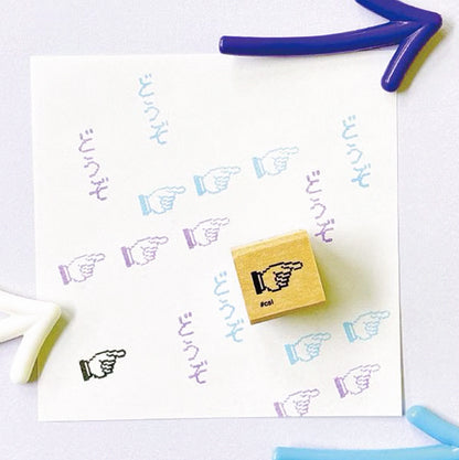 T-850 | KODOMO NO KAO I LOVE STAMP 印章系列 (相機/指向)