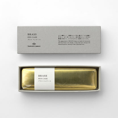 T-852 | TRAVELER'S COMPANY BRASS PRODUCTS 黃銅筆盒