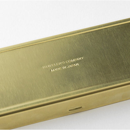 T-852 | TRAVELER'S COMPANY BRASS PRODUCTS 黃銅筆盒