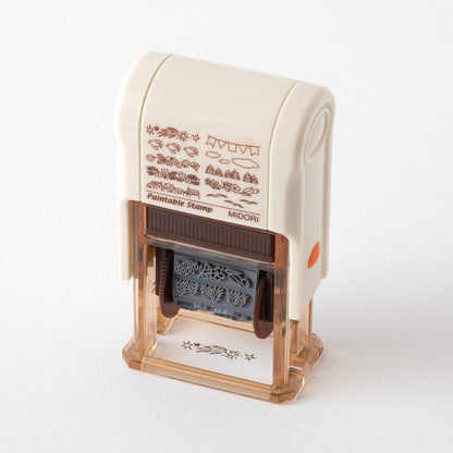 T-894 | MIDORI Paintable Stamp SOFT COLOR 回轉印 (風景)