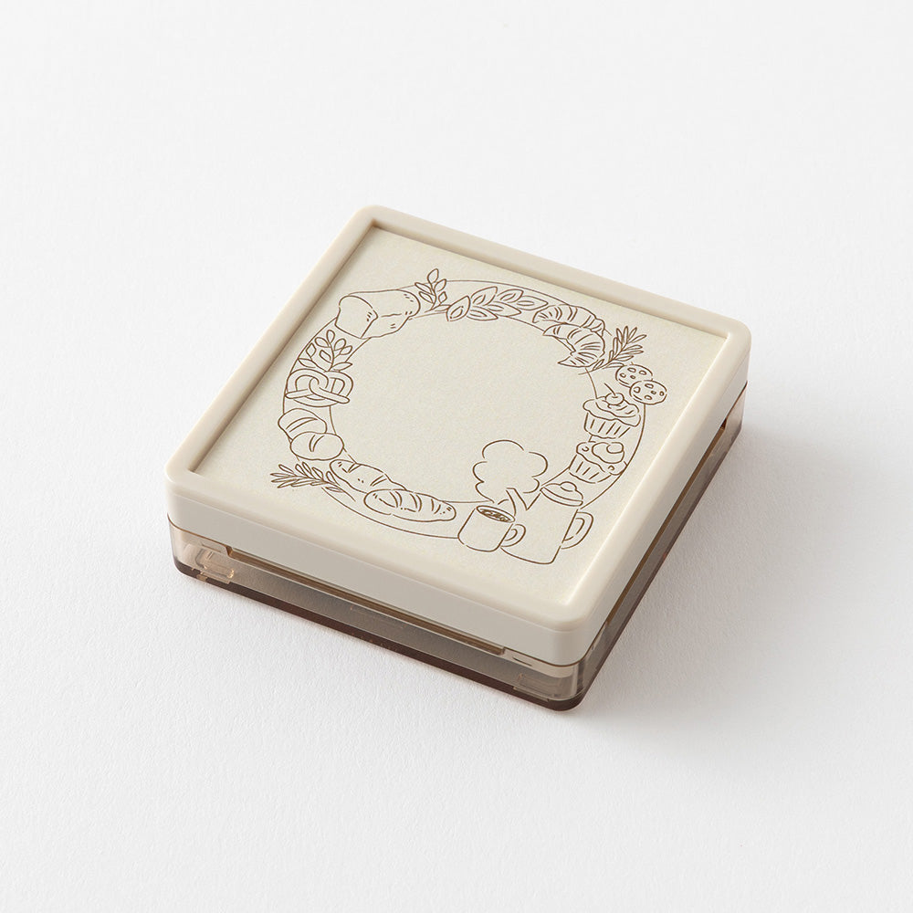 T-895 | MIDORI Paintable Stamp SOFT COLOR 浸透印 (麵包)