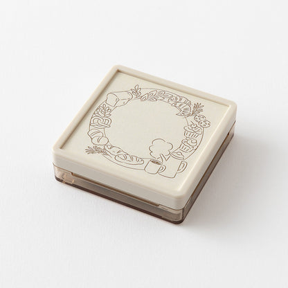 T-895 | MIDORI Paintable Stamp SOFT COLOR 浸透印 (麵包)